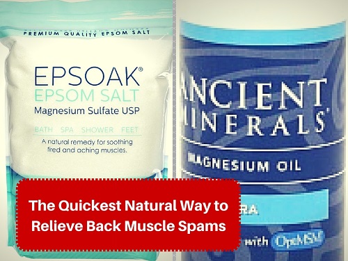 back muscle spasms home treatment