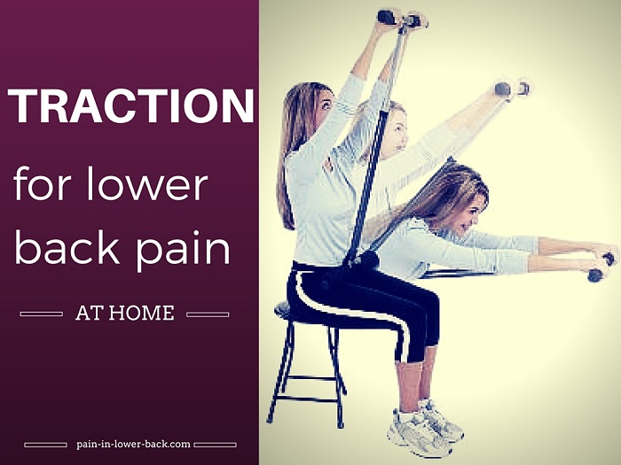 lower back home traction
