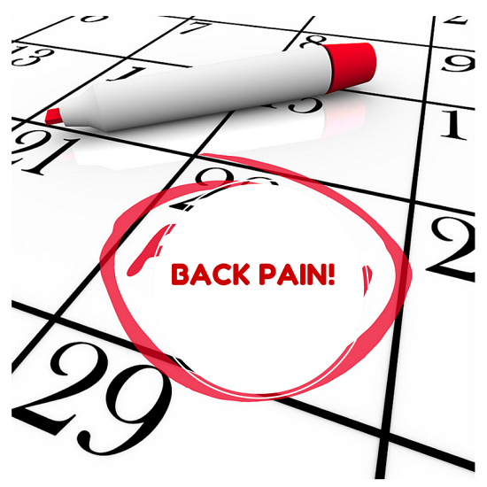 lower back pain during period