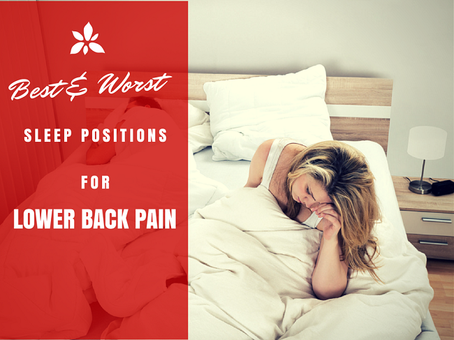 sleep positions for lower back pain