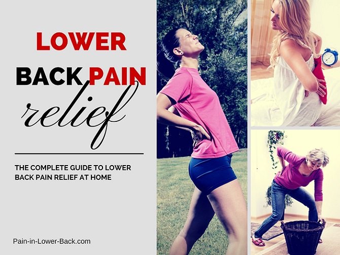 lower back pain relief at home